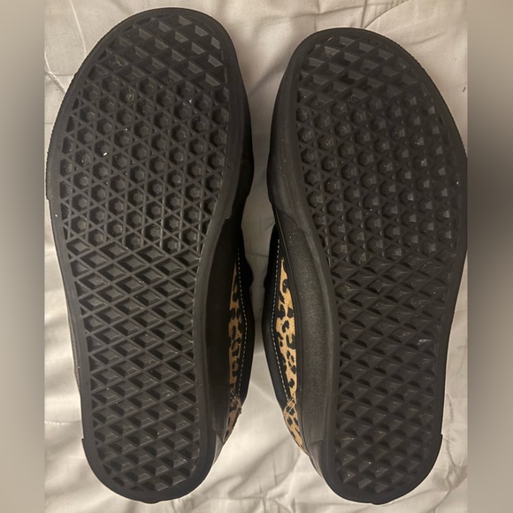 Vans Leapord Knu Skool Skate Shoe - Picture 5 of 5